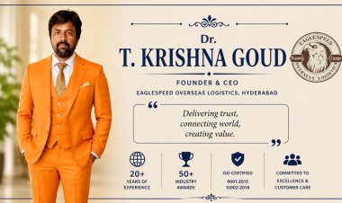 Shri. Dr. T. Krishna Goud & Smt. Dr. Naga Lakshmi Lead Eaglespeed Overseas Logistics Toward Global Logistics Excellence.