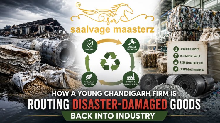 How a Young Chandigarh Firm Is Routing Disaster-Damaged Goods Back Into Industry